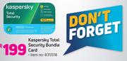 Kaspersky Total Security Bundle Card