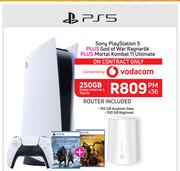 Sony Play Station 5-On 250GB Home Internet L Topup
