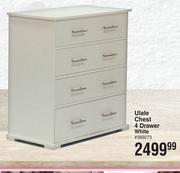 Ulale Chest 4 Drawer White