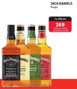 Jack Daniel's Range-750ml 