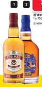 Chivas Regal 12 YO Blended Scotch Whisky-750ml