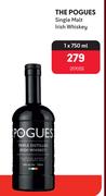 The Pogues Single Malt Irish Whisky-750ml