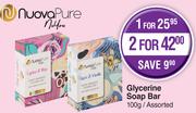 nuova Pure Glycerine Soap Bar Assorted-For 2 x 100g