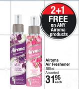 Airoma Air Freshener Assorted-150ml Each