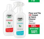 Home Butler Floor & Tile Or Carpet & Fabric Cleaner Assorted-Each