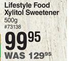 Lifestyle Food Xylitol Sweetener-500g