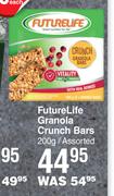Future Life Granola Crunch Bars Assorted-200g