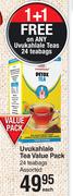 Uvukahlale Tea Value Pack Assorted-24 Teabags Each