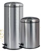 Mainstays 30L Stainless Steel Dome Lid Pedal Bin