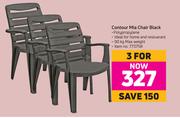 Contour Mia Chair Black-For 3