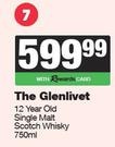 The Glenlivet 12 Year Old Single Malt Scotch Whisky-750ml