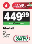 Martell VS Cognac-750ml