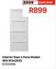 Interior Door 4 Pane Shaker Whi 813 x 2032 81505896