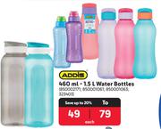 Addis 460ml-1.5L Water Bottles-Each