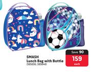 Smash Lunch Bag With Bottle-Each