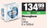 Strongbow Dry Cans-6 x 500ml