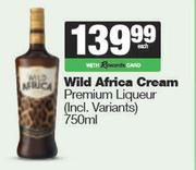 Wild Africa Cream Premium Liqueur-750ml