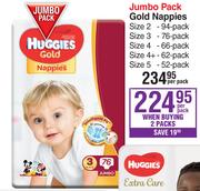 Huggies Gold Nappies Jumbo Pack-Per Pack