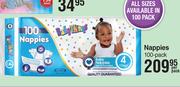 Baby Things Nappies 100 Pack-Per Pack