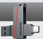HK Vision Semi Dual Silm 64GB 2 In 1 USB Flash Drive