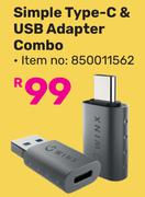 Winx Simple Type-C & USB Adapter Combo