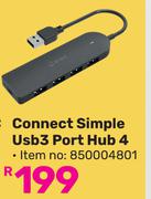 Winx Connect Simple USB 3 Port Hub 4