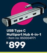 Canyon USB Type C Multiport Hub 4 In 1
