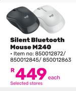 Logitech Silent Bluetooth Mouse M240-Each