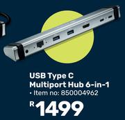 Canyon USB Type C Multiport Hub 6 In 1