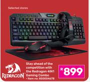 Red Dragon 4 In 1 Gaming Combo