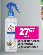 Air Scents Aerosol Air Freshener Assorted-350ml Each