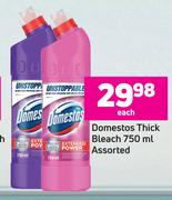 Domestos Thick Bleach Assorted-750ml Each