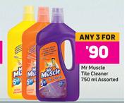 Mr Muscle Tile Cleaner Assorted-For 3 x 750ml
