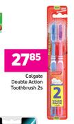Colgate Double Action Toothbrush-2s