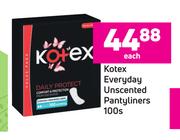 Kotex Everyday Unscented Pantyliners-100s Each