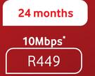 Alcatel HH72V LTE Router-On 10 Mbps (24 Months)
