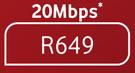 Alcatel HH72V LTE Router-On 20 Mbps (24 Months)