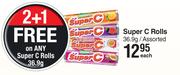 Super C Rolls Assorted-36.9g Each