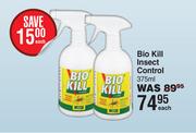  Bio Kill Insect Control-375ml Each