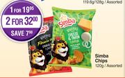 Simba chips Assorted-For 2 x 120g