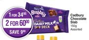 Cadbury Chocolate Slab Assorted-For 2 x 150g