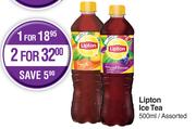 Lipton Ice Tea Assorted-500ml