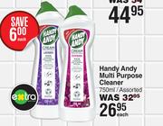 Handy Andy Multi Purpose Cleaner Assorted-750ml Each