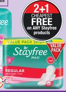 Stayfree Maxi Pads Value Pack-Per Pack  