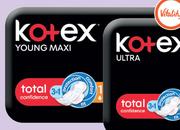 Kotex Young Maxi Pads-Per Pack  