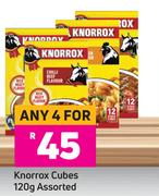 Knorrox Cubes Assorted-For Any 4 x 120g