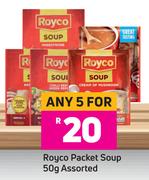 Royco Packet Soup Assorted-For Any 5 x 50g