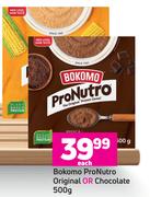 Bokomo Pronutro Original Or Chocolate-500g Each