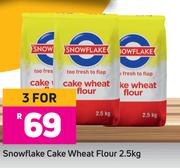 Snowflake Cake Wheat Flour-For 3 x 2.5Kg