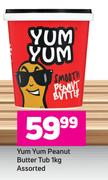 Yum Yum Peanut Butter Tub Assorted-1Kg